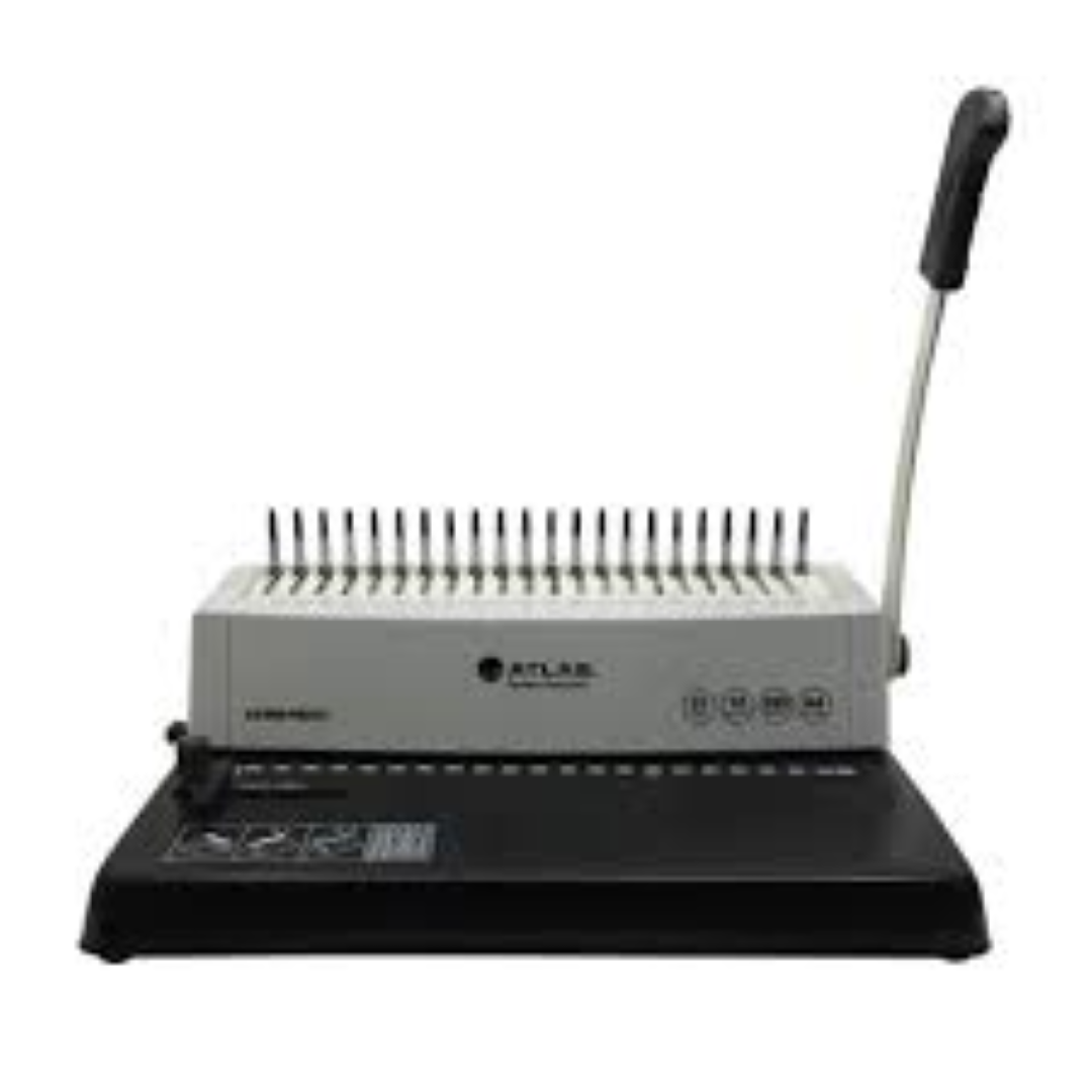 Atlas Manual comb Pch&Bind A4 10 sht AS-BM-PB250